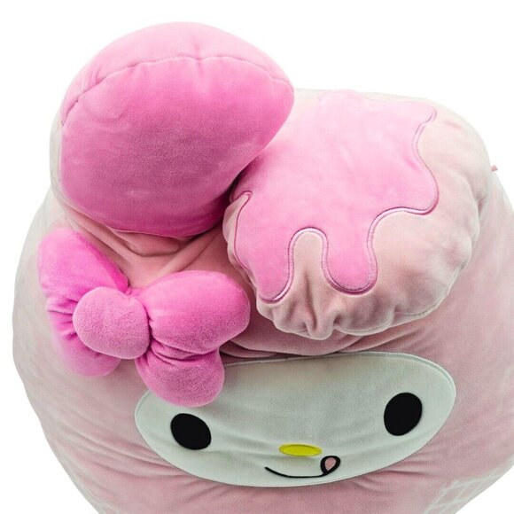 Squishmallows Hello Kitty My Melody Pink Ice Cream Plush Stuffed Toy Large 24" - Picture 11 of 12